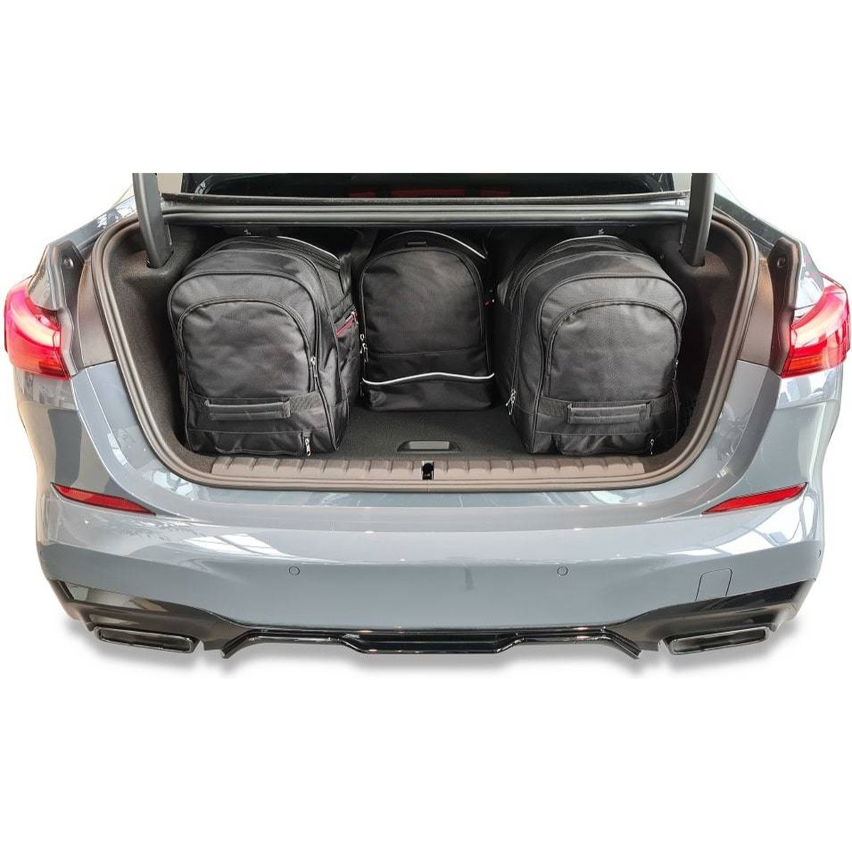 Reisetaschen-Set 4-teilig BMW 2er Gran Coupé 2020+ Maßgeschneidert  Kofferraum-Organizer-Zubehör –