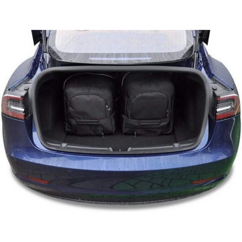 Tesla Model 3 Bespoke Trunk en Frunk Reisetaschen-Set 7-teilig Auto Zubehör für Innenorganizer