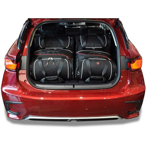 Reisetaschen-Set 4-teilig Lexus CT 2010+ Maßgeschneidertes Auto-Innenraum-Kofferraum-Organizer-Zubehör