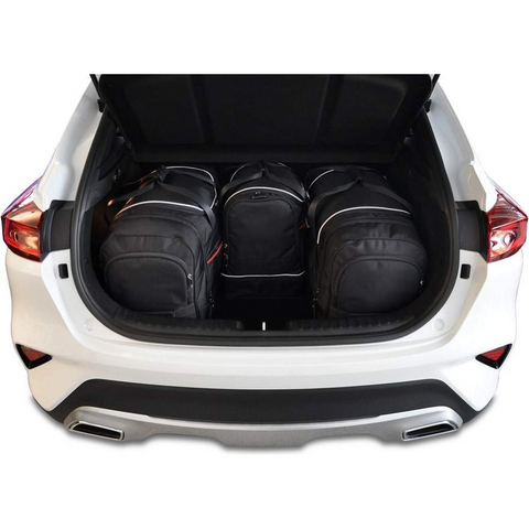 Reisetaschen-Set 4-teilig Kia XCeed 2019+ Maßgeschneidertes Auto-Innenraum-Kofferraum-Organizer-Zubehör