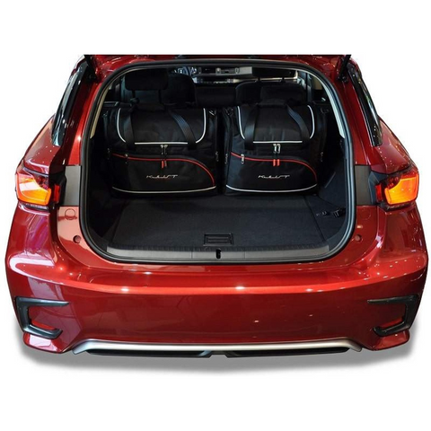 Reisetaschen-Set 4-teilig Lexus CT 2010+ Maßgeschneidertes Auto-Innenraum-Kofferraum-Organizer-Zubehör