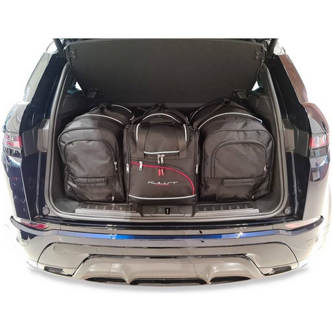 Reisetaschen-Set 4-teilig Land Rover Range Rover Evoque 2019+ Maßgeschneiderter Auto-Innenraum-Kofferraum-Organizer