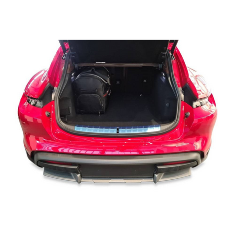 Reisetaschen-Set 5-teilig PORSCHE TAYCAN TURISMO 2021+ Custom Car Interior Trunk Organizer Zubehör