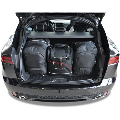 Reisetaschen-Set 4-teilig Jaguar E-Pace 2017+ Custom Car Interior Trunk Organizer Zubehör