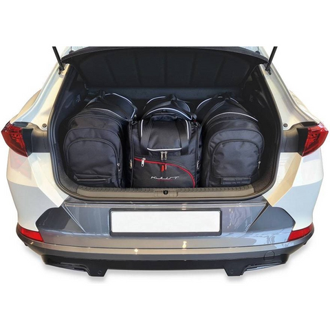 Reisetaschen-Set 4-teilig Cupra Formentor 2020+ Maßgeschneidert Auto-Innenraum-Kofferraum-Organizer-Zubehör