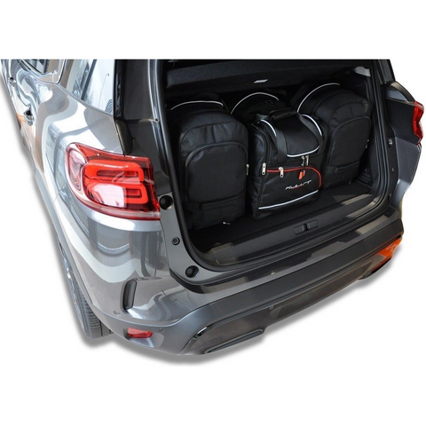 Reisetaschen-Set 4-teilig Citroën C5 Aircross 2018+ Maßgeschneidert Auto-Innenraum-Kofferraum-Organizer