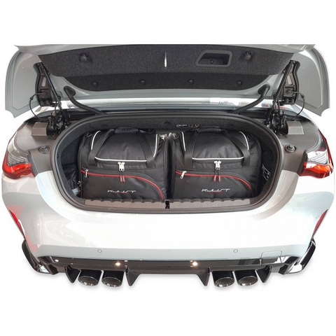 Reisetaschen-Set 4-teilig BMW 4er Cabrio 2020+ Maßgeschneidert Auto-Innenraum-Kofferraum-Organizer-Zubehör