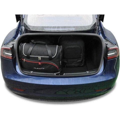 Tesla Model 3 Bespoke Trunk Reisetaschen-Set 5-teilig Organizer Wochenendtaschen Autozubehör