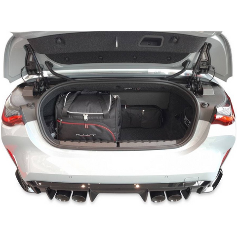 Reisetaschen-Set 4-teilig BMW 4er Cabrio 2020+ Maßgeschneidert Auto-Innenraum-Kofferraum-Organizer-Zubehör