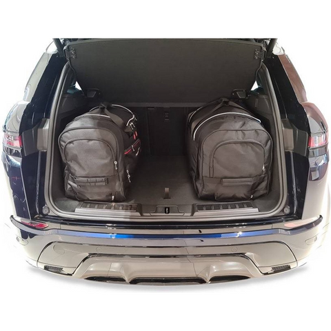 Reisetaschen-Set 4-teilig Land Rover Range Rover Evoque 2019+ Maßgeschneiderter Auto-Innenraum-Kofferraum-Organizer