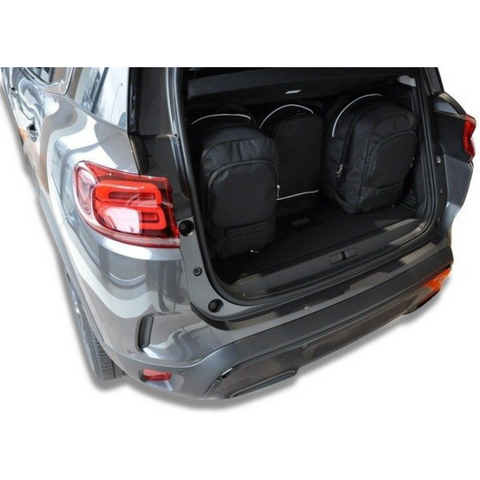 Reisetaschen-Set 4-teilig Citroën C5 Aircross 2018+ Maßgeschneidert Auto-Innenraum-Kofferraum-Organizer