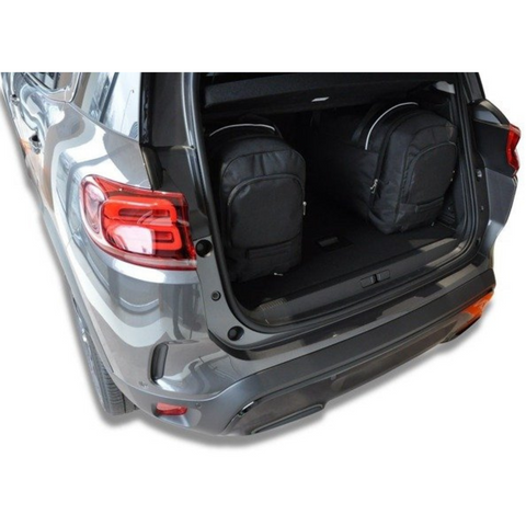 Reisetaschen-Set 4-teilig Citroën C5 Aircross 2018+ Maßgeschneidert Auto-Innenraum-Kofferraum-Organizer