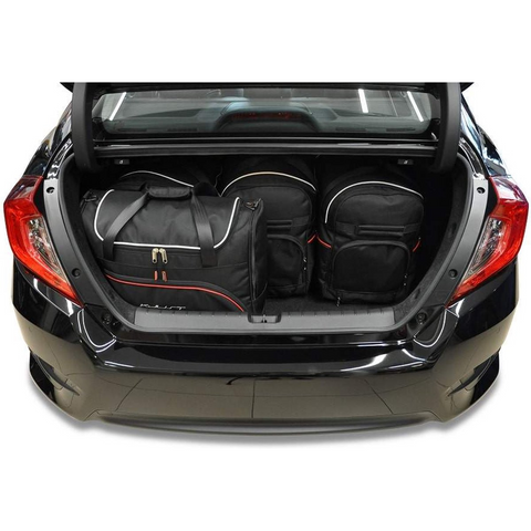 Reisetaschen-Set 5-teilig Honda Civic Limousine 2017+ Maßgeschneidertes Kofferraum-Organizer-Zubehör