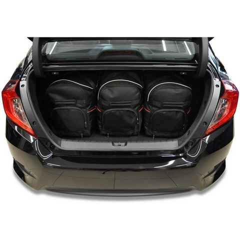 Reisetaschen-Set 5-teilig Honda Civic Limousine 2017+ Maßgeschneidertes Kofferraum-Organizer-Zubehör