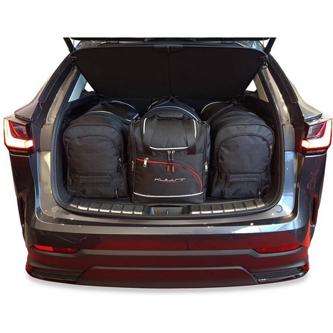 Reisetaschen-Set 4-teilig Lexus NX PHEV 2021+ Maßgeschneidertes Auto-Innenraum-Kofferraum-Organizer-Zubehör