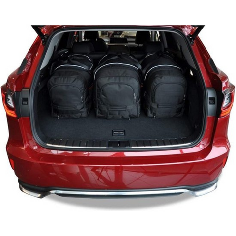 Reisetaschen-Set 5-teilig Lexus RX L Hybrid 2018+ Maßgeschneidertes Kofferraum-Organizer-Zubehör