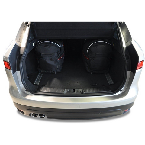 Reisetaschen-Set 5-teilig Jaguar F-Pace 2015+ Maßgeschneidert Auto-Innenraum-Kofferraum-Organizer-Zubehör