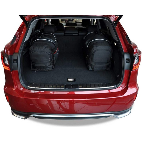 Reisetaschen-Set 5-teilig Lexus RX L Hybrid 2018+ Maßgeschneidertes Kofferraum-Organizer-Zubehör