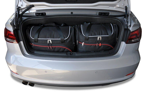 Audi A3 Cabrio 2014-2016 Reisetaschen-Set 4-teilig Kofferraum-Wochenendtaschen Auto Maßgeschneidert