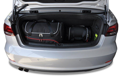 Audi A3 Cabrio 2014-2016 Reisetaschen-Set 4-teilig Kofferraum-Wochenendtaschen Auto Maßgeschneidert