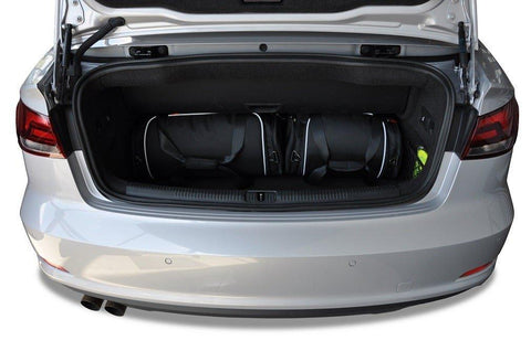 Audi A3 Cabrio 2014-2016 Reisetaschen-Set 4-teilig Kofferraum-Wochenendtaschen Auto Maßgeschneidert