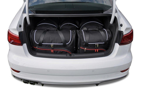 Audi A3 Limousine 2013+ Reisetaschen-Set 5-teilig Kofferraum Wochenendtaschen Auto Maßgeschneidert