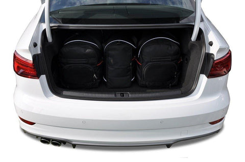 Audi A3 Limousine 2013+ Reisetaschen-Set 5-teilig Kofferraum Wochenendtaschen Auto Maßgeschneidert