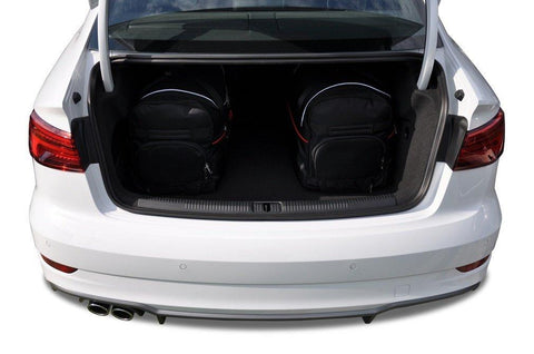 Audi A3 Limousine 2013+ Reisetaschen-Set 5-teilig Kofferraum Wochenendtaschen Auto Maßgeschneidert