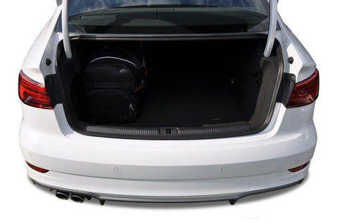 Audi A3 Limousine 2013+ Reisetaschen-Set 5-teilig Kofferraum Wochenendtaschen Auto Maßgeschneidert
