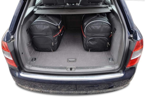 Audi A4 Avant 2001-2004 Reisetaschen-Set 5-teilig Kofferraum-Wochenende-Tasche nach Maß Autotaschen