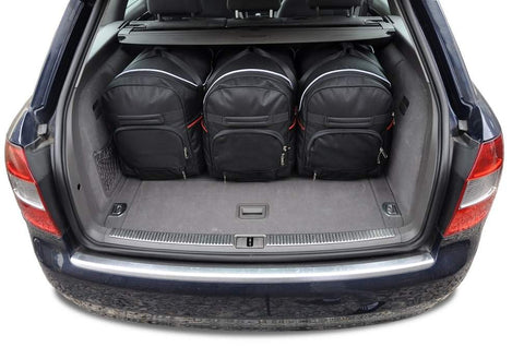 Audi A4 Avant 2001-2004 Reisetaschen-Set 5-teilig Kofferraum-Wochenende-Tasche nach Maß Autotaschen