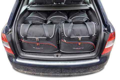 Audi A4 Avant 2001-2004 Reisetaschen-Set 5-teilig Kofferraum-Wochenende-Tasche nach Maß Autotaschen