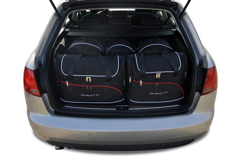 Audi A4 Avant 2004-2008 Reisetaschen-Set 5-teilig Kofferraum Auto Maßgeschneidert Autotaschen