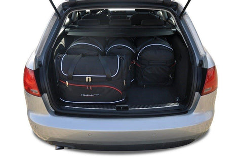 Audi A4 Avant 2004-2008 Reisetaschen-Set 5-teilig Kofferraum Auto Maßgeschneidert Autotaschen