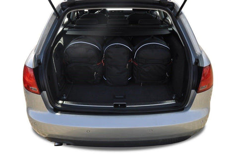 Audi A4 Avant 2004-2008 Reisetaschen-Set 5-teilig Kofferraum Auto Maßgeschneidert Autotaschen