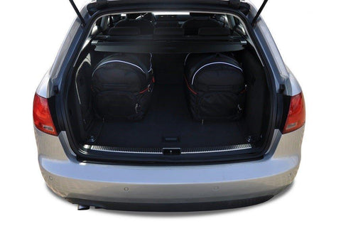 Audi A4 Avant 2004-2008 Reisetaschen-Set 5-teilig Kofferraum Auto Maßgeschneidert Autotaschen