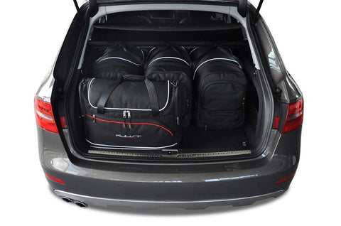 Audi A4 Avant 2008-2015 Reisetaschen-Set 5-teilig Kofferraum Auto Maßgeschneidert Autotaschen