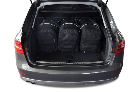 Audi A4 Avant 2008-2015 Reisetaschen-Set 5-teilig Kofferraum Auto Maßgeschneidert Autotaschen