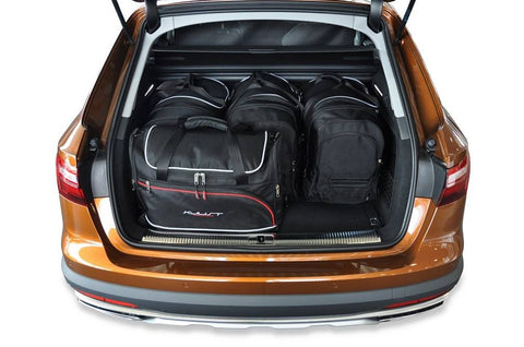 Audi A4 Avant 2015+ Reisetaschen-Set 5-teilig Kofferraumübernachtungstaschen nach Maß Autotaschen