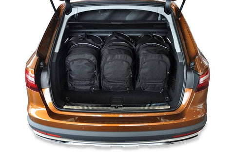 Audi A4 Avant 2015+ Reisetaschen-Set 5-teilig Kofferraumübernachtungstaschen nach Maß Autotaschen