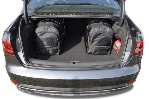 Audi A4 Limousine 2015+ Reisetaschen-Set 5-teilig Kofferraum Auto Maßgeschneiderte Autotaschen