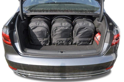 Audi A4 Limousine 2015+ Reisetaschen-Set 5-teilig Kofferraum Auto Maßgeschneiderte Autotaschen