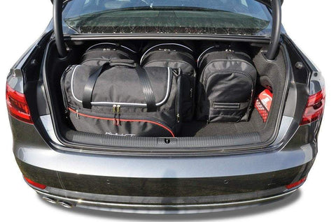 Audi A4 Limousine 2015+ Reisetaschen-Set 5-teilig Kofferraum Auto Maßgeschneiderte Autotaschen