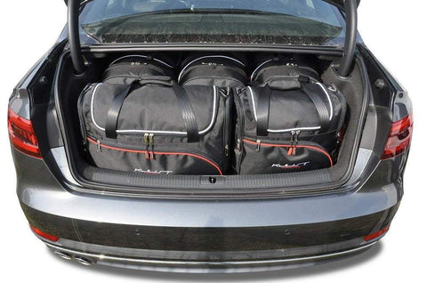 Audi A4 Limousine 2015+ Reisetaschen-Set 5-teilig Kofferraum Auto Maßgeschneiderte Autotaschen