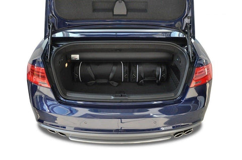 Audi A5 Cabrio 2008-2016 Reisetaschen-Set 4-teilig Individuelle Kofferraum-Wochenendtaschen Auto