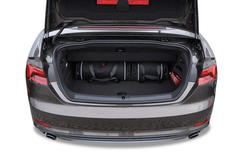 Audi A5 Cabrio 2017+ Reisetaschen-Set 4-teilig Kofferraum-Wochenendtaschen Auto Maßgeschneidert