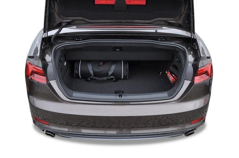 Audi A5 Cabrio 2017+ Reisetaschen-Set 4-teilig Kofferraum-Wochenendtaschen Auto Maßgeschneidert