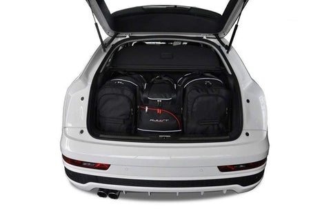 Audi Q3 2011-2018 Reisetaschen-Set 4-teilig Kofferraum-Wochenendtaschen Autotasche nach Maß