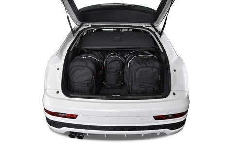 Audi Q3 2011-2018 Reisetaschen-Set 4-teilig Kofferraum-Wochenendtaschen Autotasche nach Maß