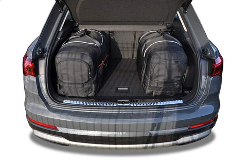 Audi Q3 2018+ Reisetaschen-Set 4-teilig Kofferraum-Wochenendtaschen Auto Autotaschen nach Maß